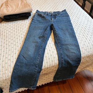 Madewell Women's Flare Jeans in Deep Blue